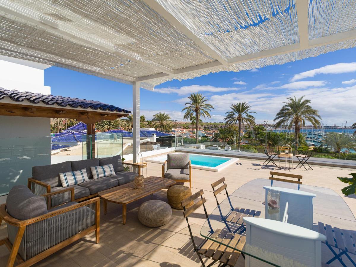 Pasitoblanco Porto Mare 45 Seaview Villa Private Heated Pool Pasito Blanco Esterno foto
